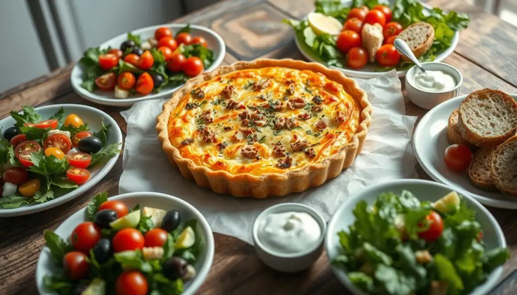 Quiche-au-thon-accompagnee-