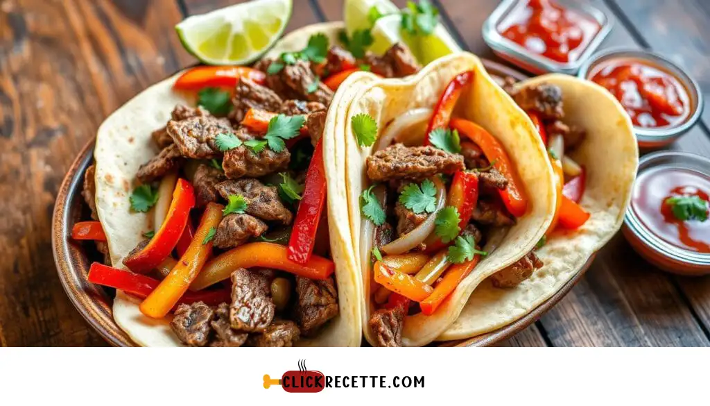 fajitas boeuf