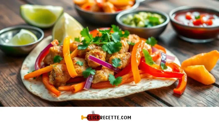 fajitas recette