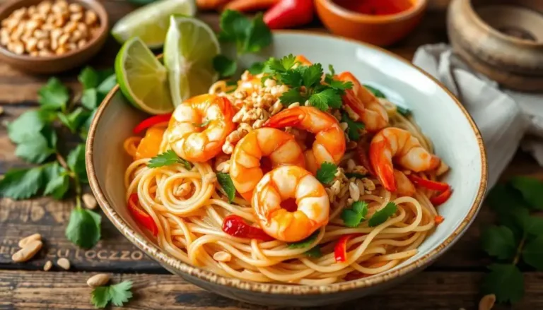 pad thai crevette