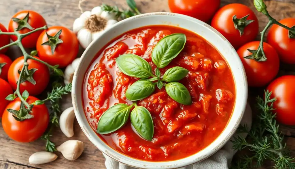 sauce tomate méditerranéenne