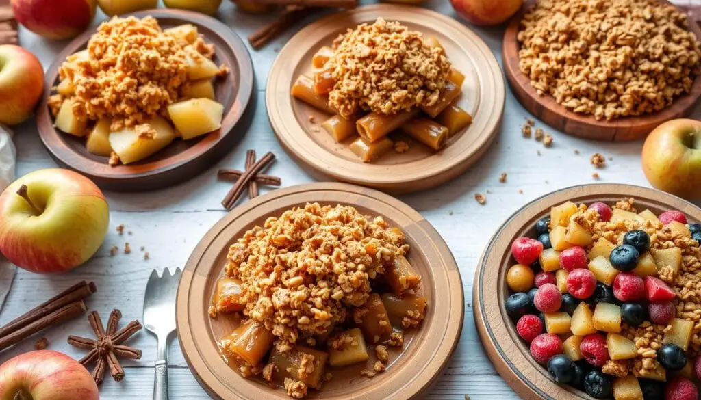 Variantes-de-crumble-aux-pommes