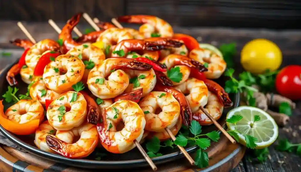 brochettes-de-crevettes-faciles