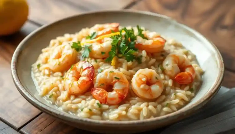 risotto aux crevettes