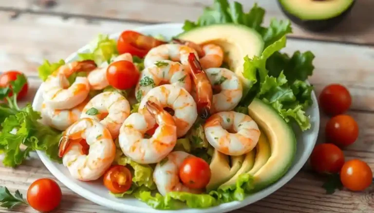 salade de crevettes